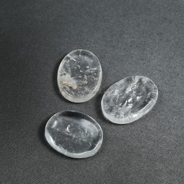 Crystal Quartz Worry Stone