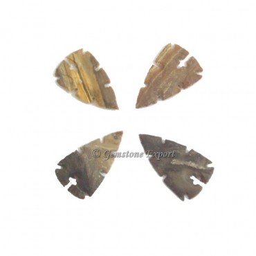 Cross Agate Arrowheads