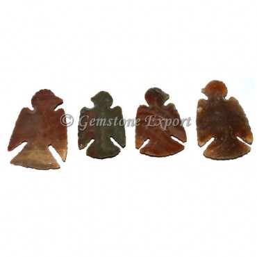 Eagle Shape Agate Arrowheads