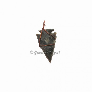 Arrowheads Wrap Pendants