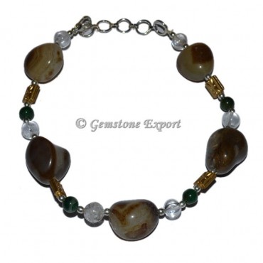 Assorted Gemstone Anklet