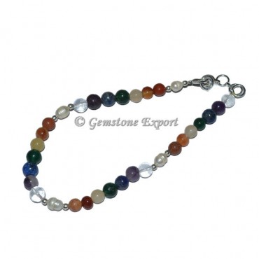 7 Chakra Stone Fashion Anklet