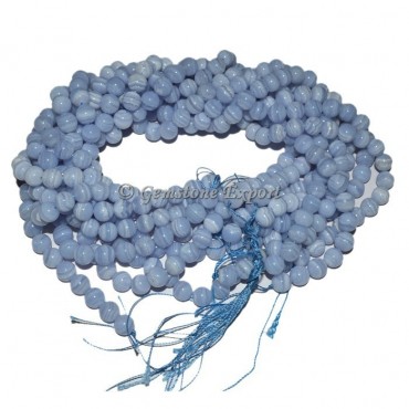 Blue Lace Agate Beads