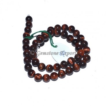 Red Tiger Eye Beads