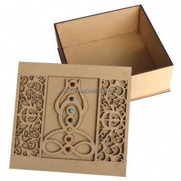 7 Chakra Buddha Wooden Gift Box