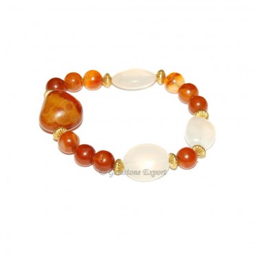 Yellow Onyx Fashion Bracelet