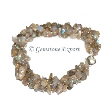 Labradorite Chips Bracelet