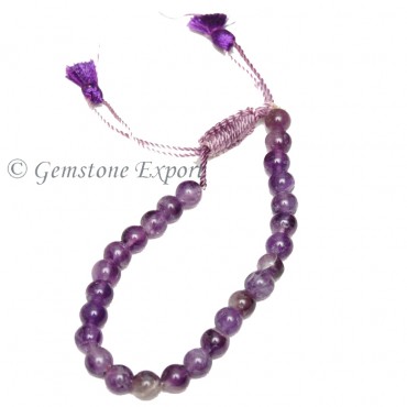 Amethyst Round  Bracelet