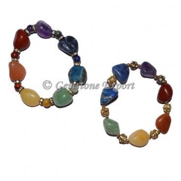 Both Model Chakra Bracelets