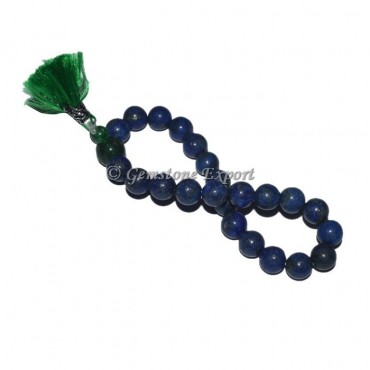 Lapis Lazuli With Power Bead Bracelet