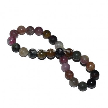 Watermelon Tourmaline Gems Bracelet