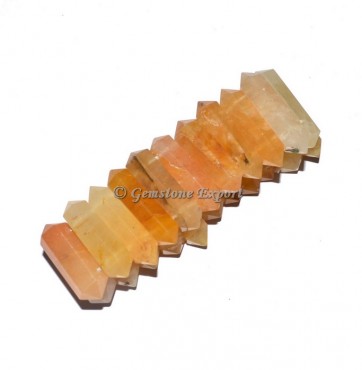 Golden Quartz Cowpuncher Bracelets