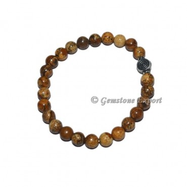 Choko Reiki Charm Picture Jasper Bracelets