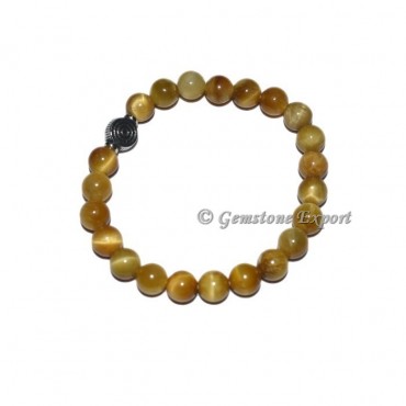 ChokoReiki Charm Lemon Tiger Eye Bracelets