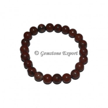 Red jasper Gemstone Bracelets