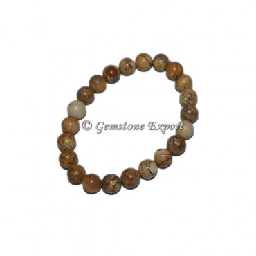 Picture Jasper Gemstone Bracelets