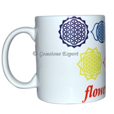 Flower Of life Printed Mug