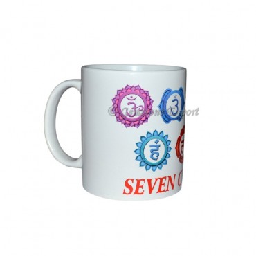 Chakra Accent Symbol Printed Mug