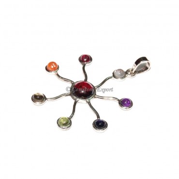 Chakra Pendants 925 Silver