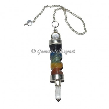 Seven Chakra Spiral Pendulum