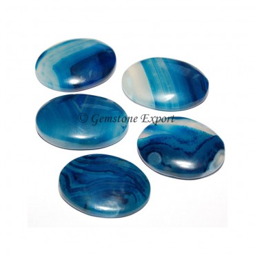 Blue Onyx Oval