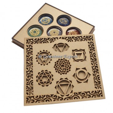 Seven Chakra Wooden Gift Box