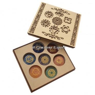 7 Chakra Design Wooden Gift Box