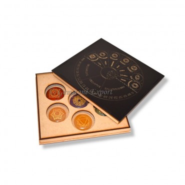 Engraved Seven Chakra Gift Box With Seven Chakra Box