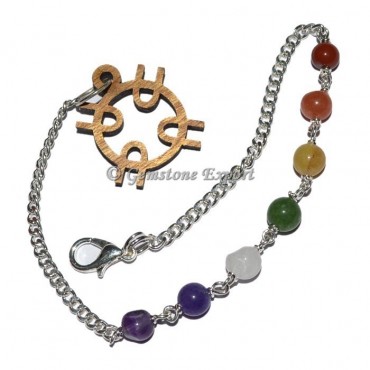 Chakra Chain ReikI Symbol Beads