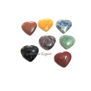 Seven Chakra Hearts Set