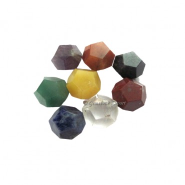 Seven Chakra Dodecahedron Set