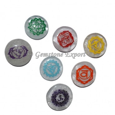 Color Chakra Sanskrit Healing Symbol Set