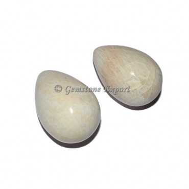 Cream Moonstone Eggs