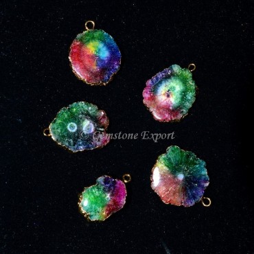 Solar Quartz Mix Sizes Pendants