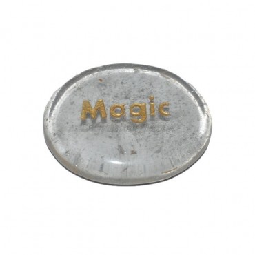 Crystal Quartz  Magic Engraved Stone