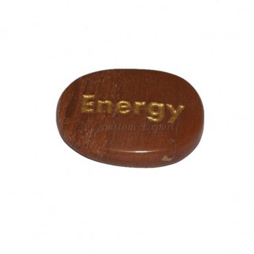 Peach Aventurine Energy Engraved Stone