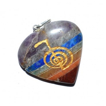 Choko Reiki Bonded Heart Pendants