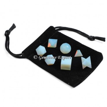 Opalite 7pcs With Black Pouch