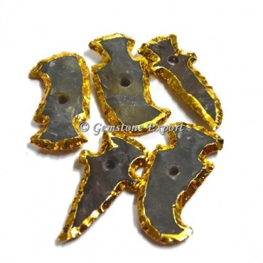 Knife Gemstone Arrowheads Knob