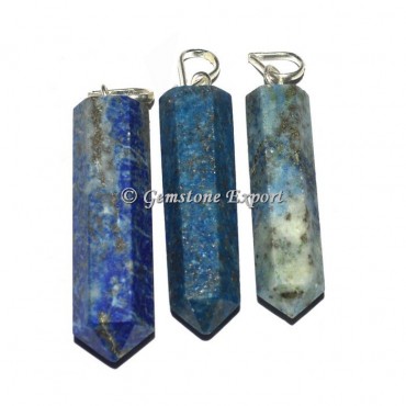 Lapis Lazuli Pencil Pendants