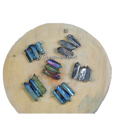 Mix Aura Pencil Silver Pendants