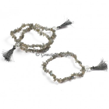 Labradorite Chips Yoga Bracelets