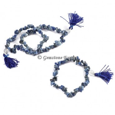 Sodalite Chips Yoga Bracelets