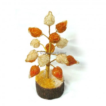 Crystal Quartz Stone Tree