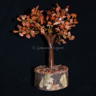 Carnelian Stone 300pcs Chips Trunk Tree