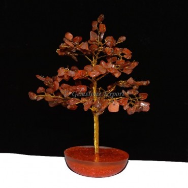 Carnellain 300pcs Chips Tree with Orgone Base