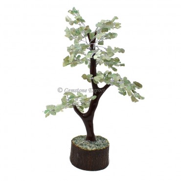 Green Aventurine Mseal Wire Tree(150 Chips)