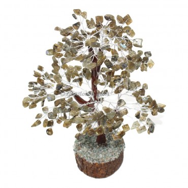 Labradorite Mseal Wire Tree(300 Chips)