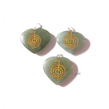 Green Aventruine Reiki Pendants