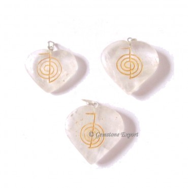 Rose Quartz Choko-Reiki Pendants